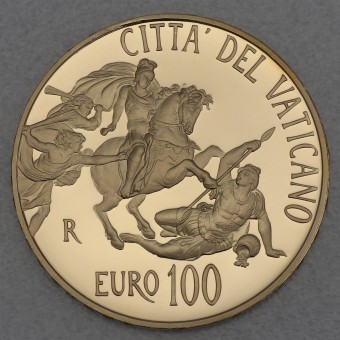 Goldmünze 100 Euro "Die Stanzen des Raffael" 2011 (Vatikanstadt)