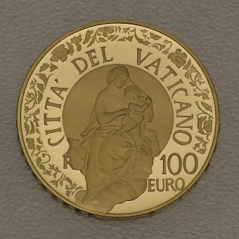Goldmünze 100 Euro "Madonna di Foligno" 2012 Raffael (Vatikanstadt)