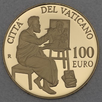 Goldmünze 100 Euro "Lukas" 2016 Die Evangelisten (Vatikanstadt)