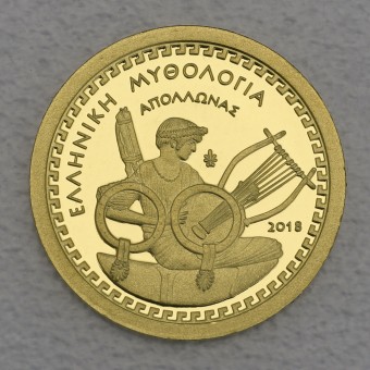 Goldmünze 100 Euro "Apollo" 2018 Götter des Olymp diff. (Griechenland)