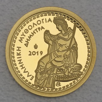 Goldmünze 100 Euro "Demeter" 2019 Götter des Olymp diff. (Griechenland)