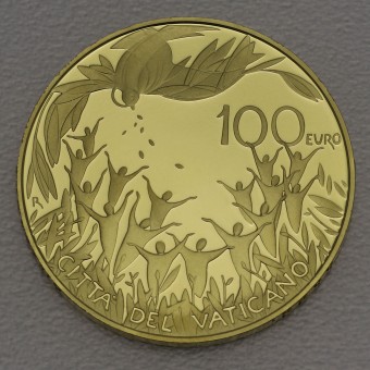 Goldmünze 100 Euro "Gaudium et Spes" 2021 Apostoische Konstitution (Vatikanstadt)