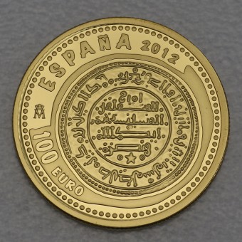 Goldmünze 100 Euro "Maravedi" 2012 Juwelen der Numismatik (Spanien)