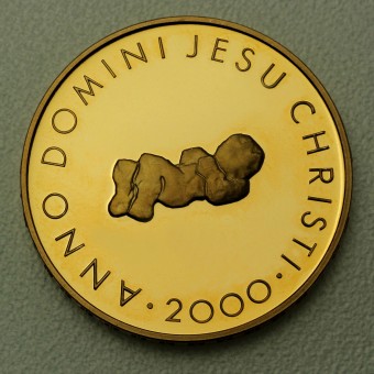 Goldmünze 100 Franken "Messias" 2000 (PP) 2000 Jahre Christentum (Schweiz)