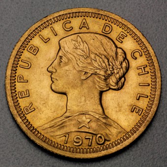 Goldmünze "100 Pesos - Liberty" (Chile) 