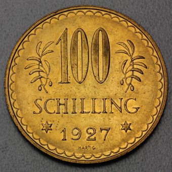 Goldmünze "100 Schilling/Republik" (Österreich) 