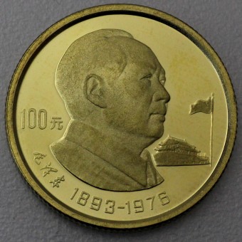 Goldmünze 100 Yuan "Mao Zedong" 1993 (China)