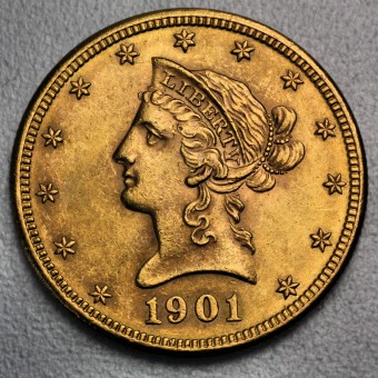 Goldmünze 10 Dollars "Liberty-Eagle" (USA)