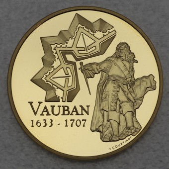 Goldmünze 10 Euro "Vauban" 2007 (Frankreich)