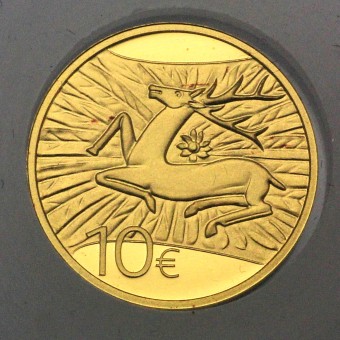 Goldmünze "10 Euro-2009" (Luxemburg) 