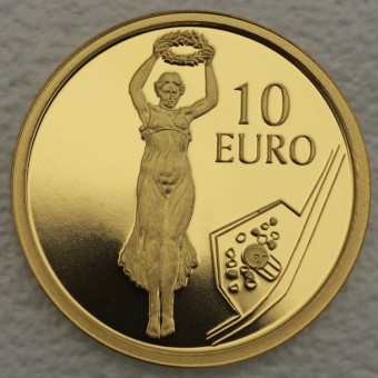 Goldmünze "10 Euro 2013" Gelle Fra (Luxemburg)