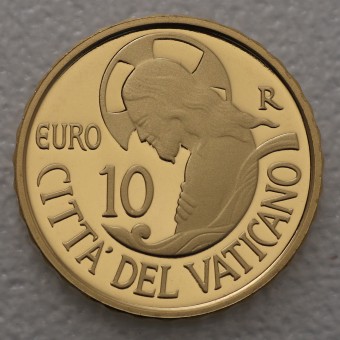 Goldmünze "10 Euro - 2016" Die Taufe (Vatikanstadt)