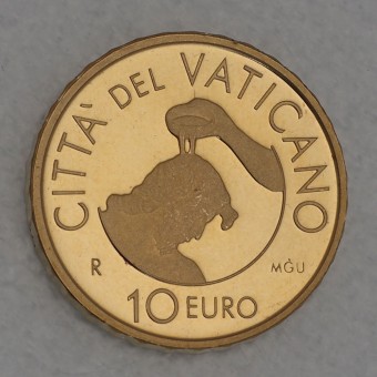 Goldmünze "10 Euro" 2014 Die Taufe (Vatikanstadt)