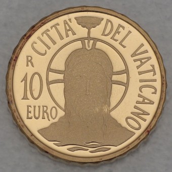 Goldmünze "10 Euro" 2015 Die Taufe (Vatikanstadt)