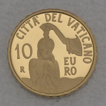 Goldmünze "10 Euro" 2018 Die Taufe (Vatikanstadt)