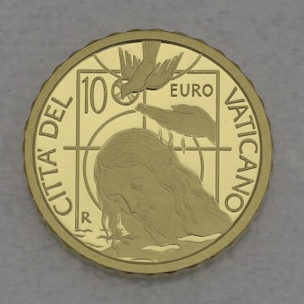 Goldmünze "10 Euro" 2022 Die Taufe (Vatikanstadt)