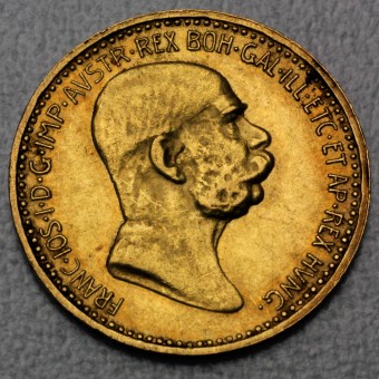 Goldmünze "10 Kronen/Marschall" (Österreich) 
