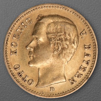 Goldmünze 10 Mark "Otto" 1900-D J.201 (Bayern)