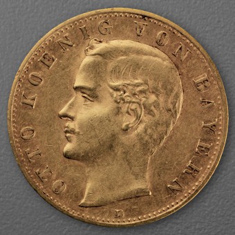 Goldmünze 10 Mark "Otto" 1903-D J.201 (Bayern)