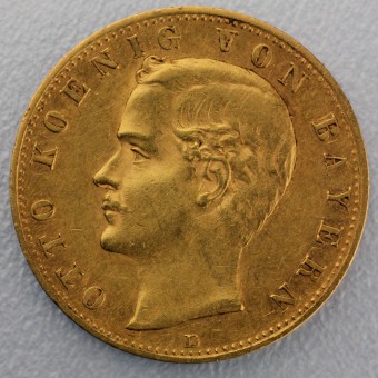 Goldmünze 10 Mark "Otto" (Bayern)