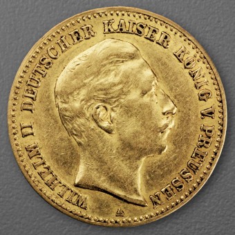 Goldmünze 10 Mark "Wilhelm II." 1895-A J.251 (Preußen)