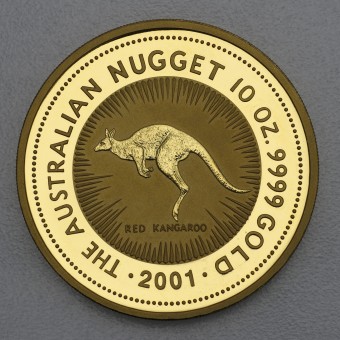 Goldmünze 10oz "Känguru" 2001 Australian Nugget (Australien)