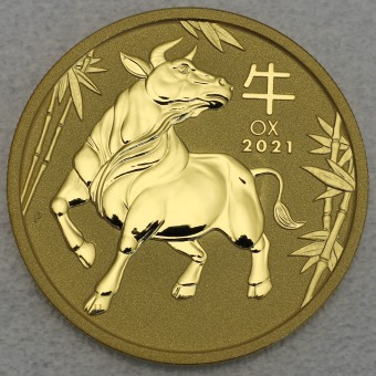 Goldmünze 10oz "Ochse 2021" Lunar III 