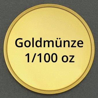 Goldmünze 1/100oz "Resale" (div. Hersteller) 