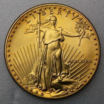 Goldmünze 1/10oz "American Eagle"  versch. Jahrgänge (USA)