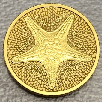 Goldmünze 1/10oz "Cook Islands - Gold-Star" 2021 