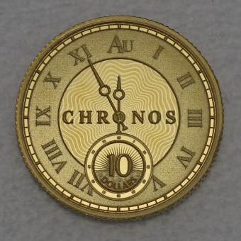 Goldmünze 1/10oz "Chronos" 2024 (Tokelau)