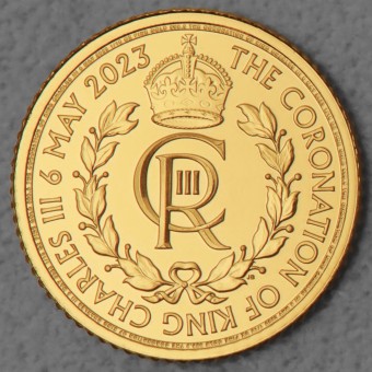 Goldmünze 1/10oz "Coronation Charles III." 2023 Coronation Coin Collection (UK)