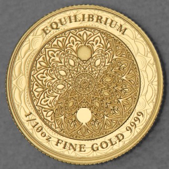 Goldmünze 1/10oz "Equilibrium" 2023 (PL) (Niue)
