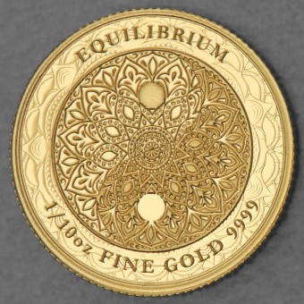 Goldmünze 1/10oz "Equilibrium 2023" (Niue) "Proof Like"