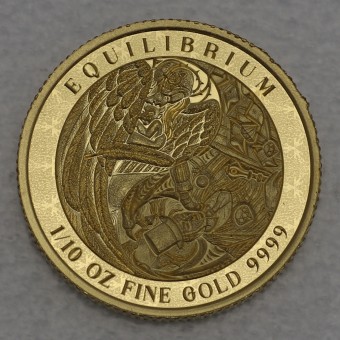 Goldmünze 1/10oz "Equilibrium" 2024 (Tokelau)