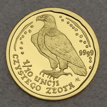Goldmünze 1/10oz "Seeadler" 1998 (Polen)