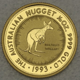 Goldmünze 1/10oz "Känguru/Nugget 1993" (Austr.) 