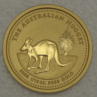 Goldmünze 1/10oz "Känguru" 2005 Australian Nugget (Australien)