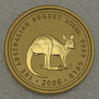 Goldmünze 1/10oz "Känguru" 2006 Australian Nugget (Australien)