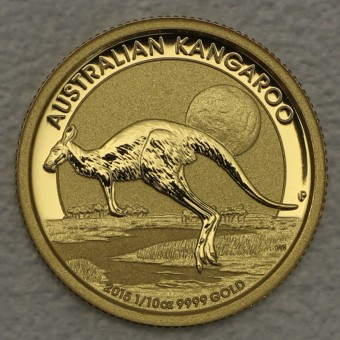 Goldmünze 1/10oz "Känguru" 2015 (Australien)