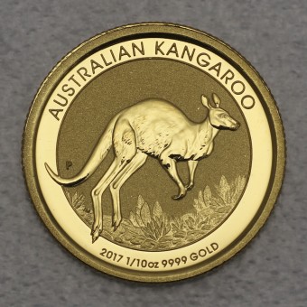 Goldmünze 1/10oz "Känguru" 2017 (Australien)