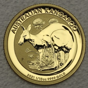 Goldmünze 1/10oz "Känguru" 2021 (Australien)