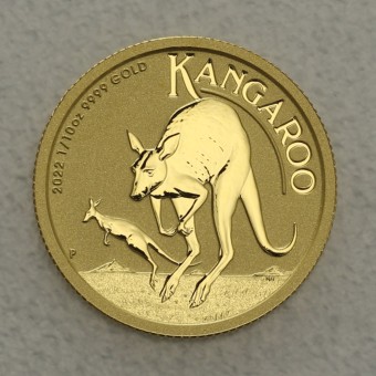 Goldmünze 1/10oz "Känguru" 2022 (Australien)