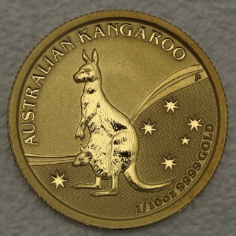 Goldmünze 1/10oz "Känguru" verschiedene Jahrgänge (Australien)