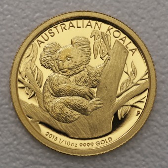 Goldmünze 1/10oz "Koala" 2013 (Australien)