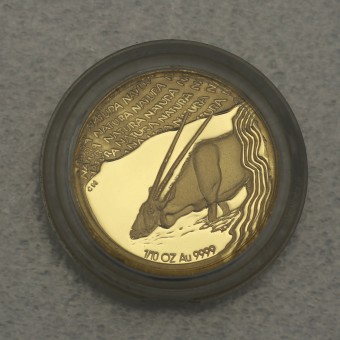 Goldmünze 1/10oz "Natura 2001" (Südafrika) 