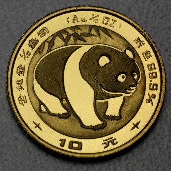 Goldmünze 1/10oz "Panda" 1983 (China)