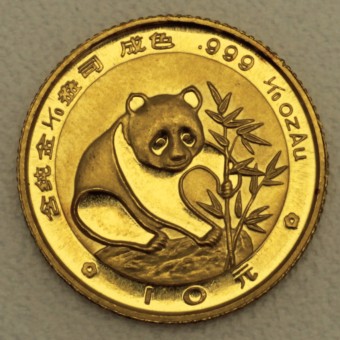 Goldmünze 1/10oz "Panda - 1988" (China) 