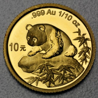 Goldmünze 1/10oz "Panda - 1999" (China) 