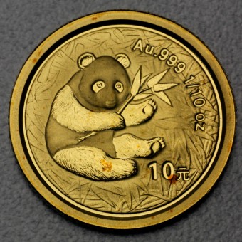 Goldmünze 1/10oz "Panda" 2000 (China)